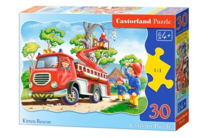 Castorland B-03358 - Cica mentés - 30 db-os puzzle