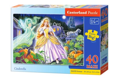 Castorland B-040155 - Hamupipőke - 40 db-os Maxi puzzle