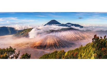 Castorland B-060214 - Panoráma puzzle - Bromo vulkán, Indonézia - 600 db-os puzzle