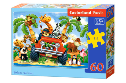 Castorland B-06793 - Safari - 60 db-os puzzle