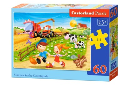 Castorland B-06878 - Nyáron a vidéken - 60 db-os puzzle