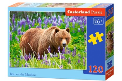 Castorland B-13425 - Medve a réten - 120 db-os puzzle