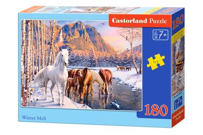 Castorland 180 db-os puzzle - Téli olvadás (B-018505)