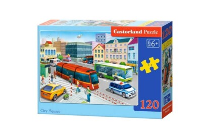 Castorland 120 db-os puzzle - Városi forgalom (B-13555)
