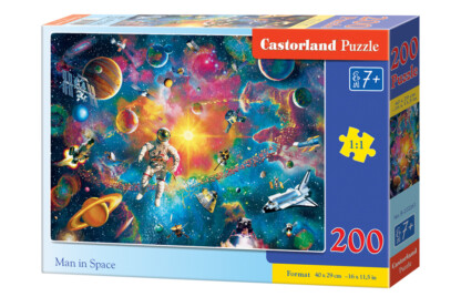 Castorland 200 db-os puzzle - Ember az űrben (B-222261)