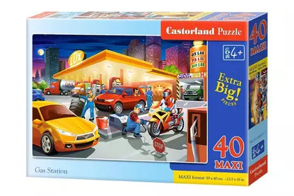 Castorland B-040377 - Benzinkút - 40 db-os Maxi puzzle