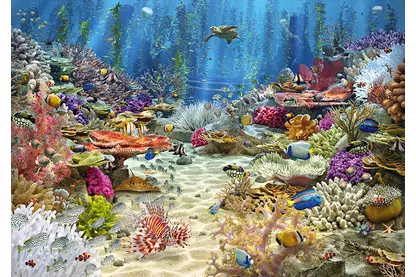 CherryPazzi 50132 - Coral Reef Paradise - 2000 db-os puzzle