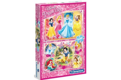 Clementoni 07133 - Disney Princess, Hófehérke - 2 x 60 db-os puzzle
