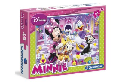 Clementoni 08407 - Minnie Mouse és barátai - 60 db-os puzzle