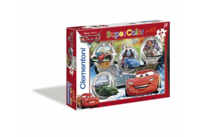 Clementoni 24432 - Verdák 2. - 24 db-os Szuper színes Maxi puzzle
