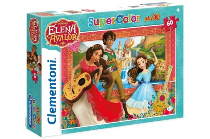 Clementoni 26417 - Elena, Avalor hercegnője - 60 db-os Szuper Színes Maxi puzzle