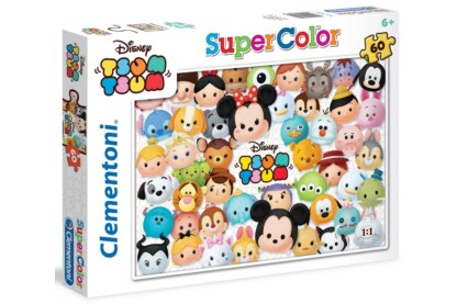Clementoni 26951 - Disney - Tsum Tsum - 60 db-os Szuper Színes  puzzle