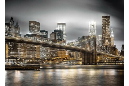 Clementoni 39366 - A Brooklyn híd éjjel, New York  - 1000 db-os puzzle