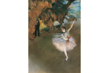 Clementoni 39379 - Museum Collection - Degas - Táncosnő a színpadon - 1000 db-os puzzle