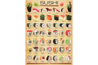 EuroGraphics 6000-0597 - Sushi - 1000 db-os puzzle