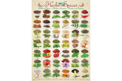 EuroGraphics 6000-0598 - Herbs and Spices - 1000 db-os puzzle