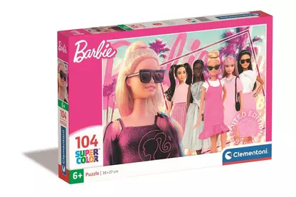 Clementoni 25752 - Barbie - 104 db-os Szuper színes puzzle