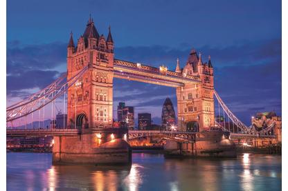 Clementoni 1000 db-os puzzle - High Quality Collection - Éjszakai London Tower Bridge (39674)