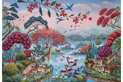 Clementoni 2000 db-os puzzle - High Quality Collection - The peaceful jungle (32571)
