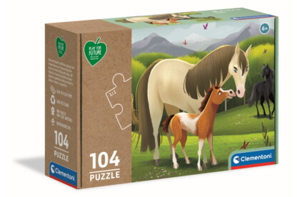 Clementoni 104 db-os Play for Future puzzle - Lovak (27527)