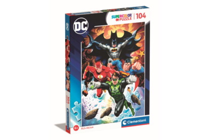 Clementoni 104 db-os Szuper Színes puzzle - DC Comics szuperhősök (25723)