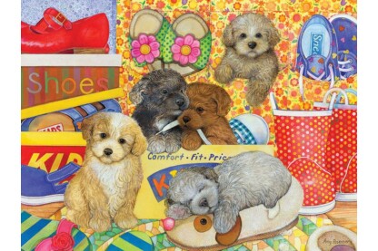Cobble Hill 54587 - Hush Puppies - 400 db-os Family puzzle