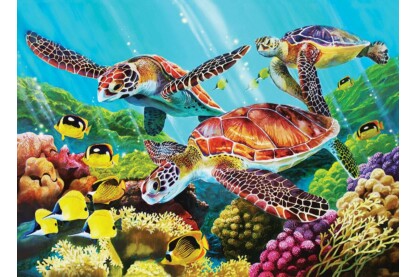 Cobble Hill 47020 - Molokini Current - 350 db-os Family puzzle
