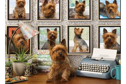 Cobble Hill 80038 - Yorkies Are My Type - 1000 db-os puzzle