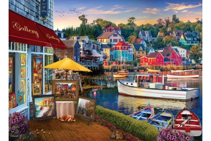 Cobble Hill 80361 - Harbor Gallery - 1000 db-os puzzle