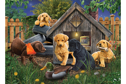 Cobble Hill 80271 - In the Doghouse - 1000 db-os puzzle