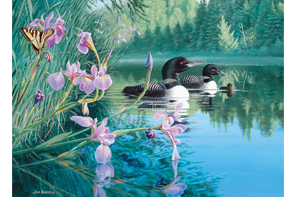Cobble Hill 45047 - Iris Cove Loons - 500 db-os puzzle