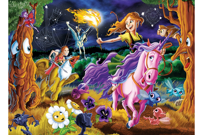 Cobble Hill 54649 - Mystical World - 350 db-os Family puzzle