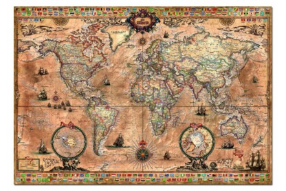 Educa 15159 - Antik térkép - 1000 db-os puzzle