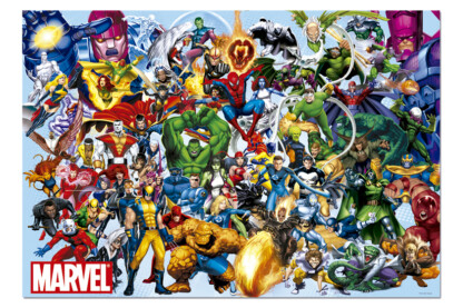 Educa 15193 - Marvel hősök - 1000 db-os puzzle