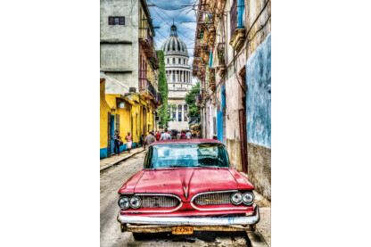Educa 16754 - Veterán autó Havannában - 1000 db-os puzzle
