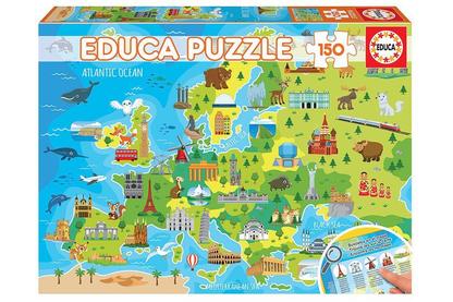 Educa 150 db-os puzzle -  Európa térképe (18607)