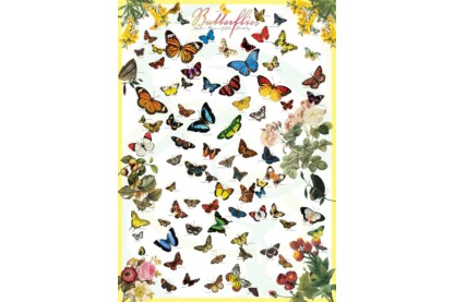 EuroGraphics 6000-0077 - Butterflies - 1000 db-os puzzle