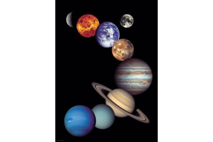 EuroGraphics 6000-0100 - NASA - Solar System - 1000 db-os puzzle