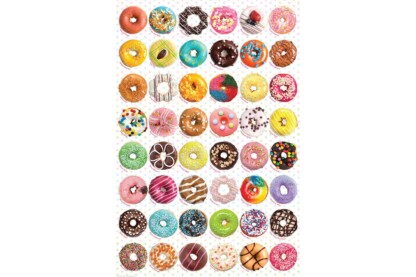 EuroGraphics 6000-0585 - Donuts - 1000 db-os puzzle