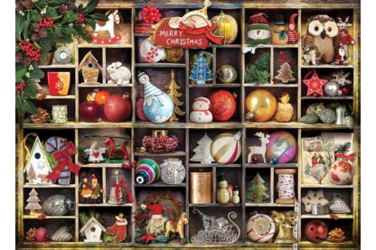 EuroGraphics 6000-0759 - Christmas Ornaments - 1000 db-os puzzle