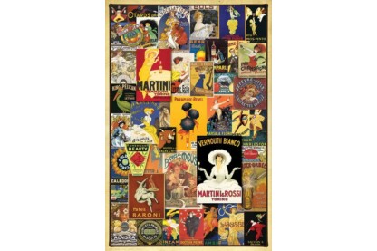 EuroGraphics 6000-0769 - Vintage Posters - 1000 db-os puzzle