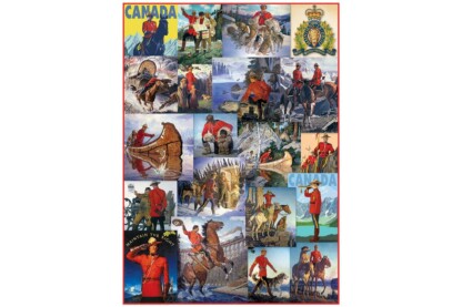 EuroGraphics 6000-0777 - Vintage Art Collage - 1000 db-os puzzle