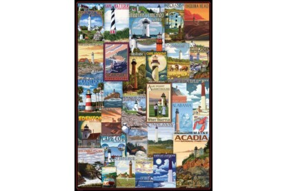 EuroGraphics 6000-0779 - Lighthouses - 1000 db-os puzzle
