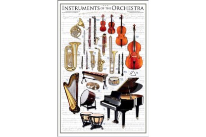 EuroGraphics 6000-1410 - Instruments of the Orchestra - 1000 db-os puzzle