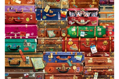 EuroGraphics 6000-5468 - Travel Suitcases - 1000 db-os puzzle