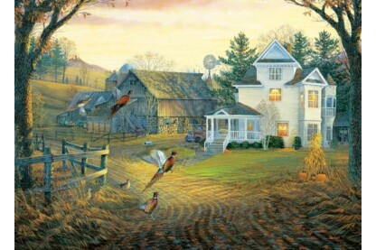 EuroGraphics 8000-0605 - Country Crossing Pheasants, Sam Timm - 1000 db-os puzzle
