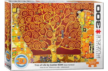 EuroGraphics 6331-6059 - Lebensbaum von Gustav Klimt - 300 db-os 3D Lenticular puzzle