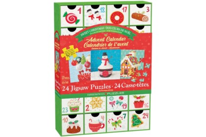 EuroGraphics 8924-5666 - Sweet Christmas - Adventi kalendárium puzzle
