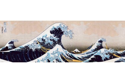 EuroGraphics 6010-5487 - Panoráma puzzle - Great Wave of Kanagawa, Hokusai - 1000 db-os puzzle