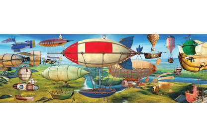 EuroGraphics 6010-5633 - Panoráma puzzle - The great race - 1000 db-os puzzle